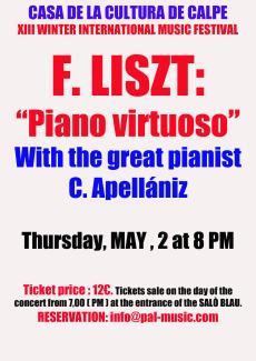 Concierto "F. Liszt - Piano Virtuoso"