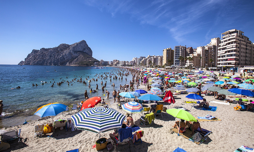 Strand van  Levante o la Fossa galerij 4