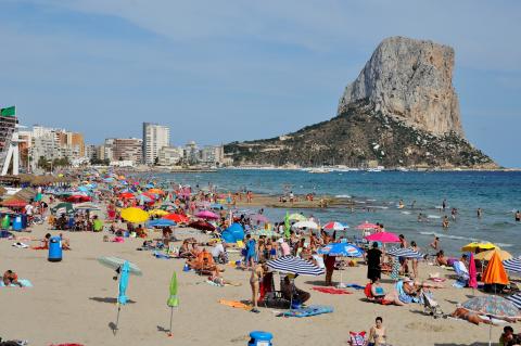 Calp Koploper Nationaal Toerisme, Bezettingsgraad Bijna 100% In Juli en Augustus