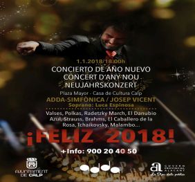 Calp prepara un gran concierto de año nuevo a cargo de ADDA SIMFÒNICA