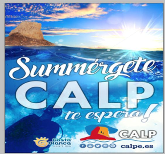 TURISMO INICIA UNA CAMPAÑA DE PROMOCIÓN CON EL LEMA “CALP TE ESPERA, SUMMÉRGETE”