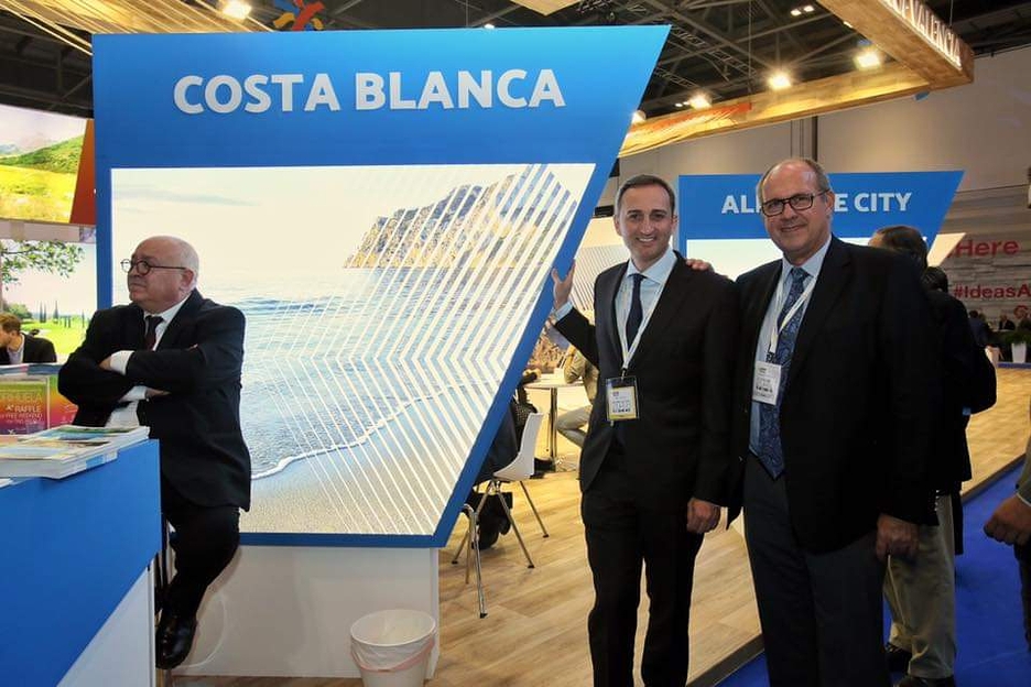Calp ha participado en la World Travel Market de Londres dentro del stand de la Agencia Valenciana de Turismo.