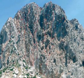 Routes South Face