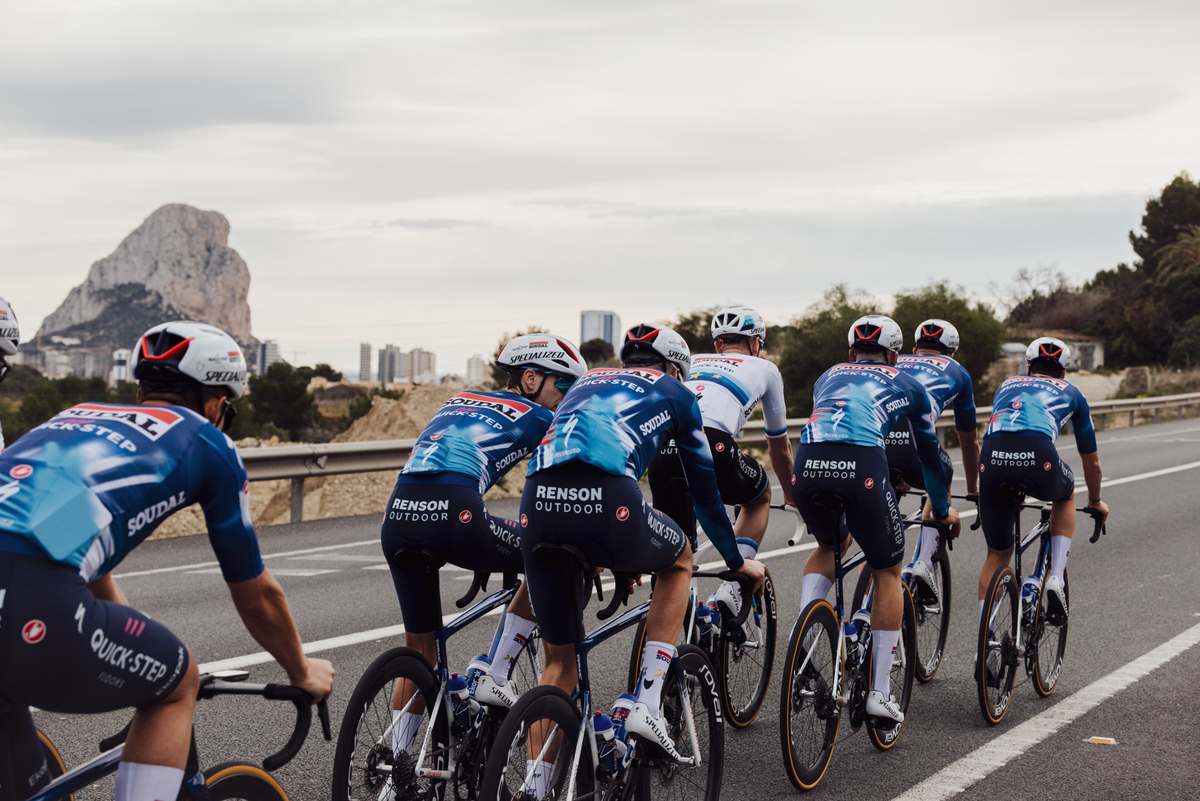 El equipo ciclista Soudal Quick-Step volverá a Calp este invierno