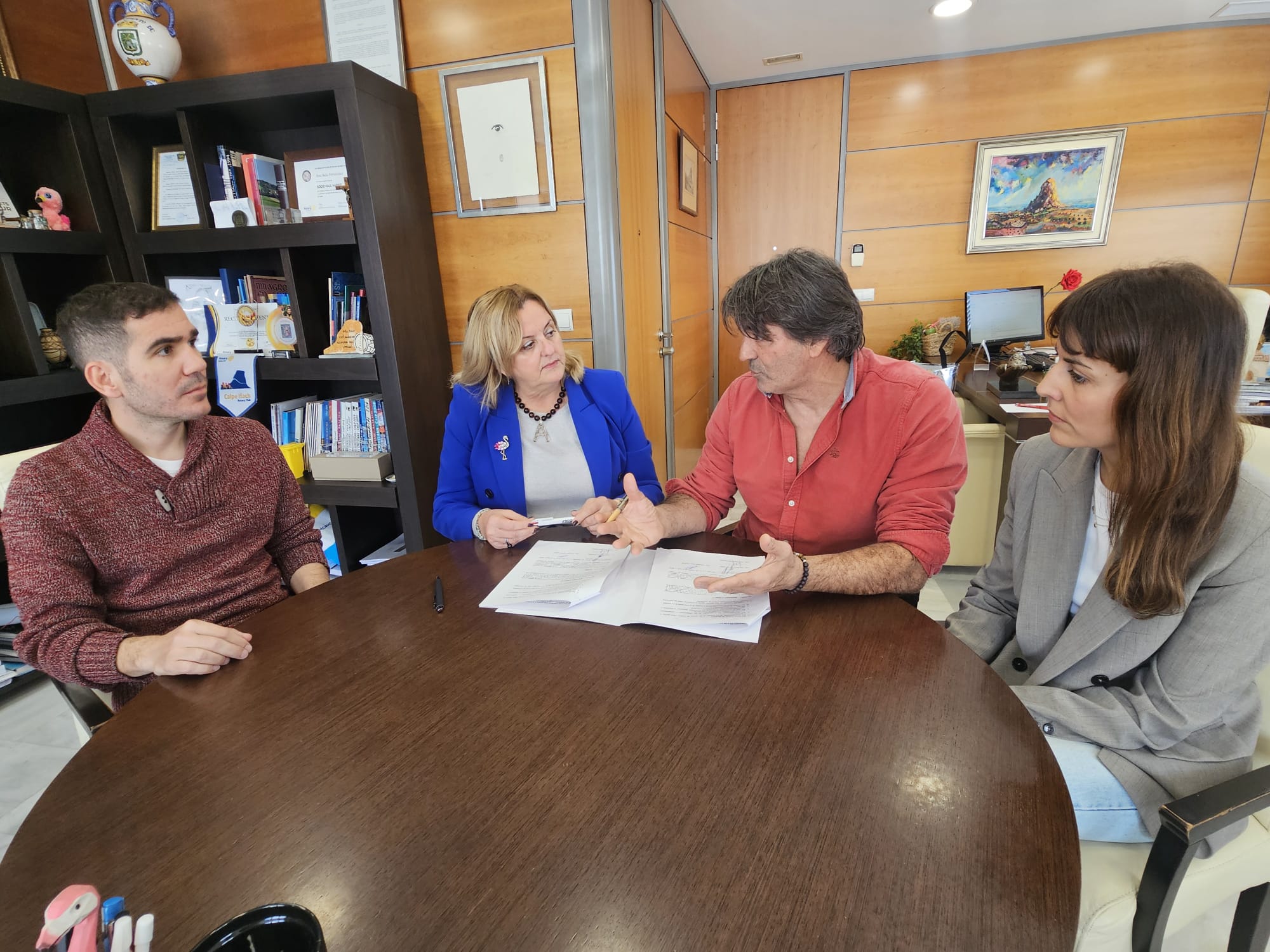 Calpe City Council, Fishermen's Association and Calpe Water Company sign an agreement for a plastic-free sea