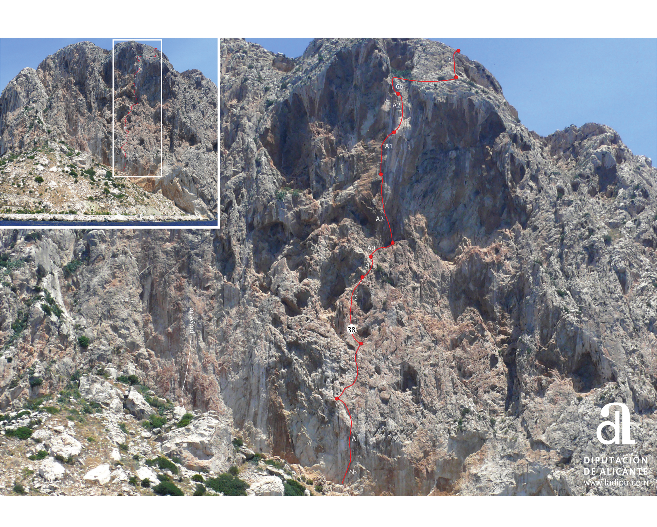 Peñón de Ifach - Route 38