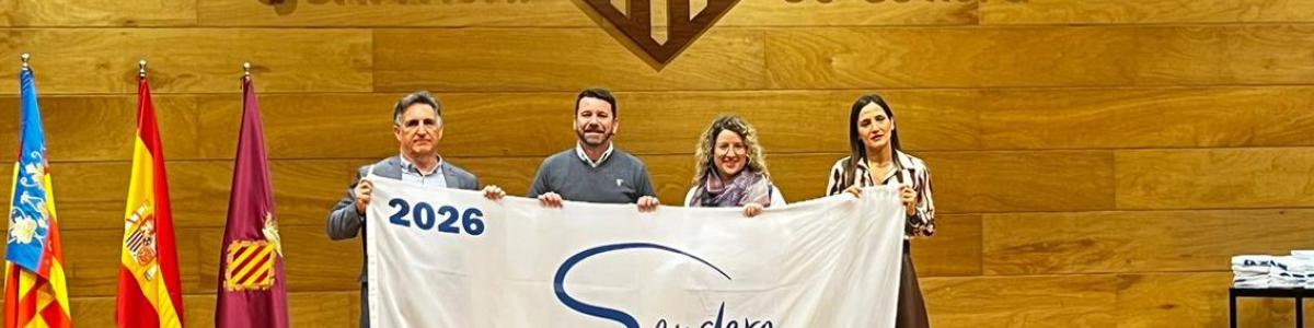 THE VORAMAR CALALGA TRAIL RECEIVES THE BLUE TRAIL FLAG