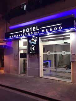 foto fachada hotel maravillas del mundo