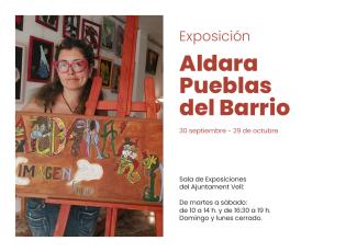 Exposición Aldara Pueblas del Barrio