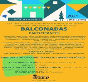 "Art al Carrer" Exposiciones al aire libre / Balconadas