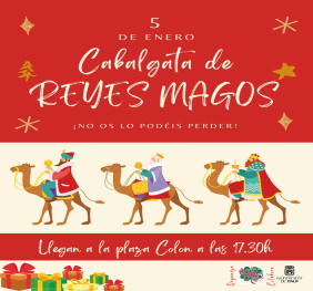 Cartel Cabalgata Reyes Magos