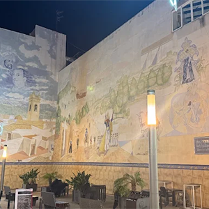 Mural Moros y Cristianos