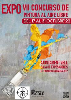 Expo obras del VII Concurso de Pintura al aire libre, Calp 2022