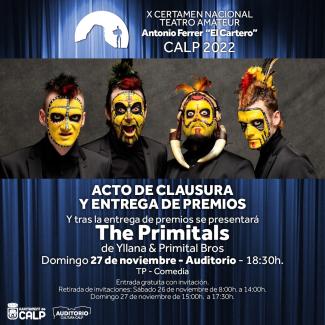 Clausura Certamen Nacional de Teatro Amateur