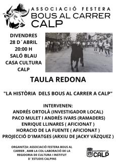 "La història dels Bous al Carrer a Calp"