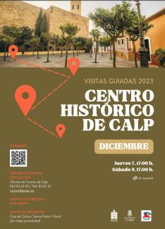 Visitas guiadas 2023. Centro histórico de Calp