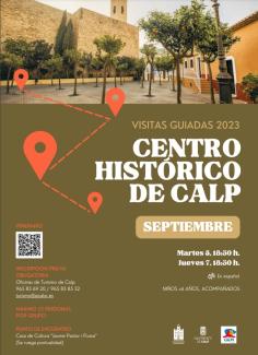 Visitas guiadas 2023. Centro histórico de Calp