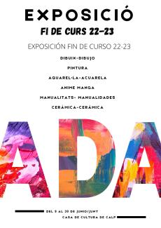 Exposición de fin de curso de los alumnos de ADA