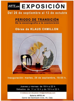 Exposición "Periodo de transición. De la escenografía a la cosmovisión"