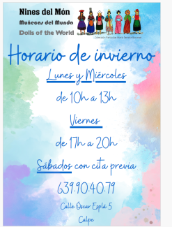 Exposición "Muñecas del mundo"