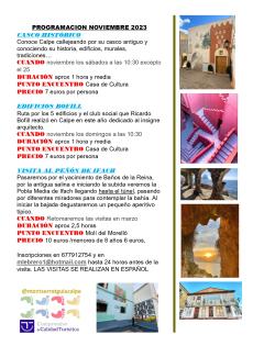 Visitas guiadas "De paseo por Calpe"