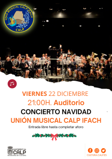 Concierto de Navidad de la Unión Musical Calp-Ifach
