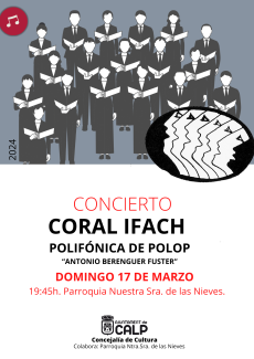 Concierto de Coral Ifach y Polifónica de Polop