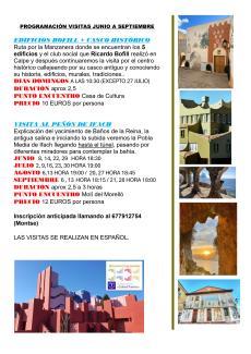 Visitas guiadas (de junio a septiembre)