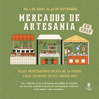 Mercados de artesanía en Calp