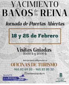 VISITAS BAÑOS DE LA REINA