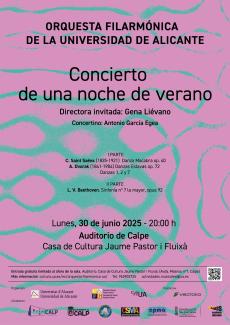 ORQUESTA FILARMONICA  DE LA UNIVERSIDAD DE ALICANTE