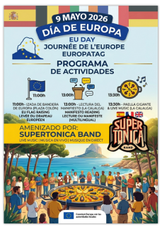 Calp celebra la tercera edición del Día de Europa con una jornada multicultural y festiva