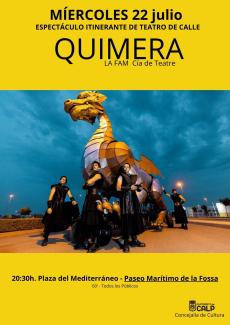 ESPECTACLE ITINERANT DE TEATRE: "QUIMERA"