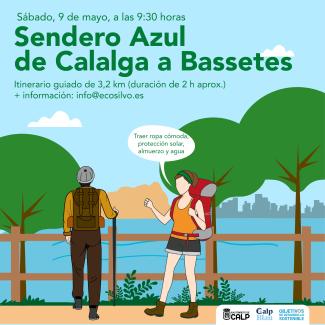 Sendero Azul de Calalga a Bassetes