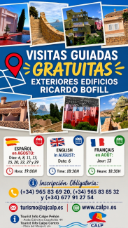 Agosto Bofill_visitas guiadas Gratuitas