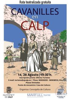 RUTA TEATRALIZADA GRATUITA "CAVANILLES EN CALP