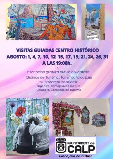 VISITAS GUIADAS CASCO ANTIGUO: AGOSTO