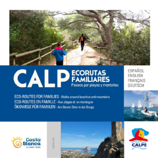 Calp family ecoroutes. Walks along beaches and mountains.