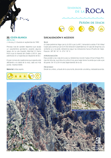 Rock Trails - Peñón de Ifach - Route 22 - Costa Blanca (in Spanish)