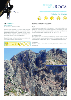 Sentiers rocheux - Peñón de Ifach - Itinéraire 28 - Syldavia (en Espagnol)