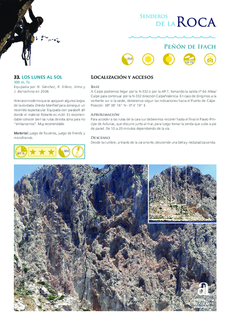 Rock Trails - Peñón de Ifach - Route 33 - Los Lunes al Sol (in Spanish)