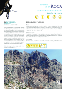 Rock Trails - Peñón de Ifach - Route 36 - Superdirecta (in Spanish)