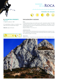 Rock Trails - Peñón de Ifach - Route 03 - Asignatura Pendiente (in Spanish)