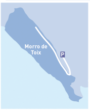 Carte de la Montagne Toix